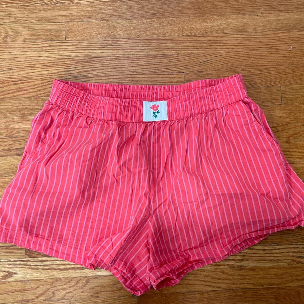 Universal Thread Coral Striped Shorts